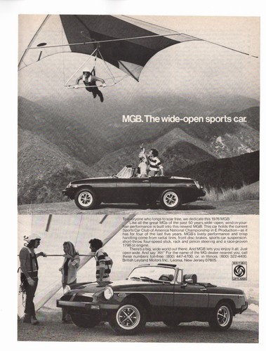 1976 mgb convertible vintage - 1976,