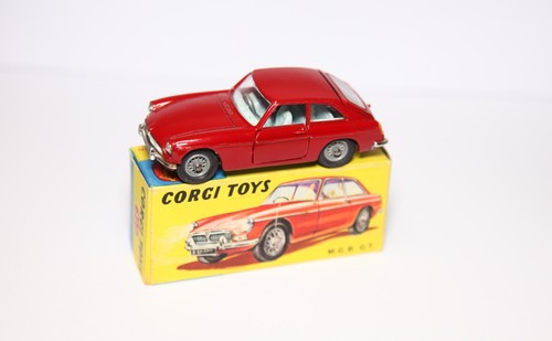 Corgi 327 mgb original - 327, gt