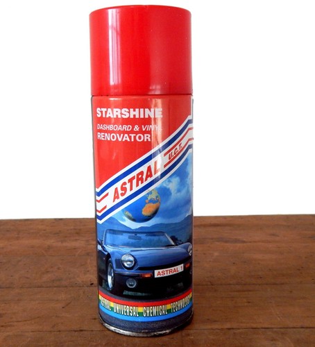 Vintage dashboard cleaner tin - vintage,