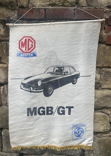 Mgb showroom pennant - mg, mgb/gt