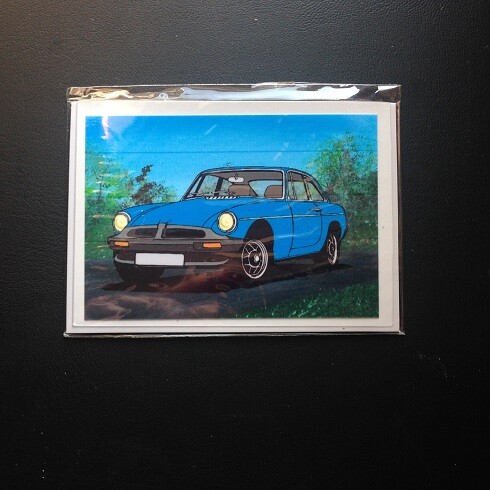 Mgb clear plastic - mg,