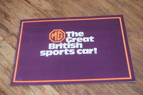 Midget sales brochure - mg,