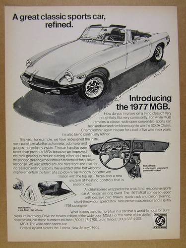 1977 mgb sports car ken - mgb,