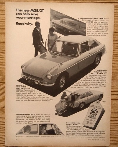 1966 mgb door hardtop - 1966,