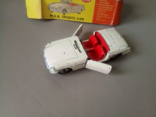 Vintage dinky mgb sports car - mgb,