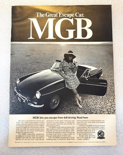 Vintage mgb the great - vintage, escape