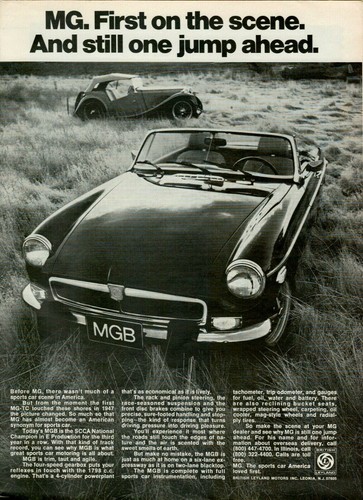 1974 mgb 1047 first - mg,