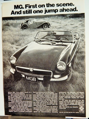 Mgb british leyland - mg,