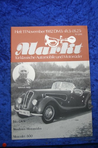 Vintage market ihle dkw - 11/82,