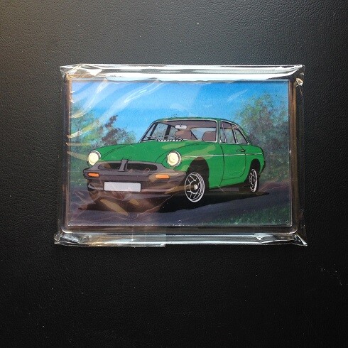 Mgb clear plastic - mg, gt