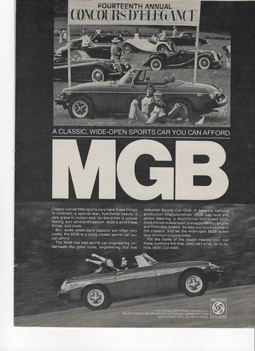 Orig 1978 mgb vintage - 1978,