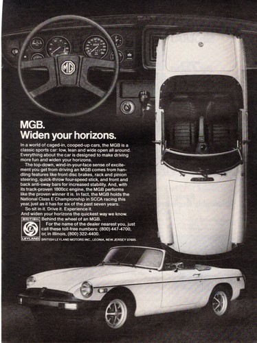 1970s vintage sports car - , ad