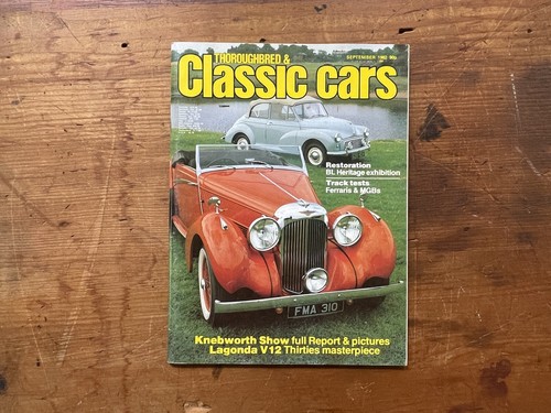 Vintage sep 1982 thoroughbred - sep,
