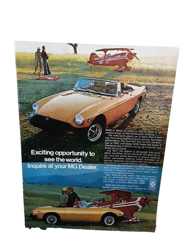 1977 mgb sports car - 1977,