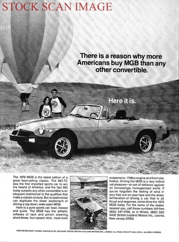 1979 advert mgb sport - 1979,