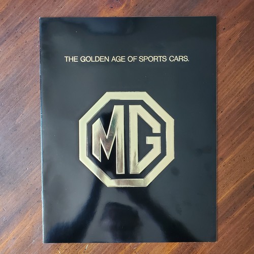 1975 mgb sales brochure - brochure, bmc