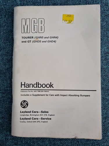 Vintage mgb tourer gt - vintage,