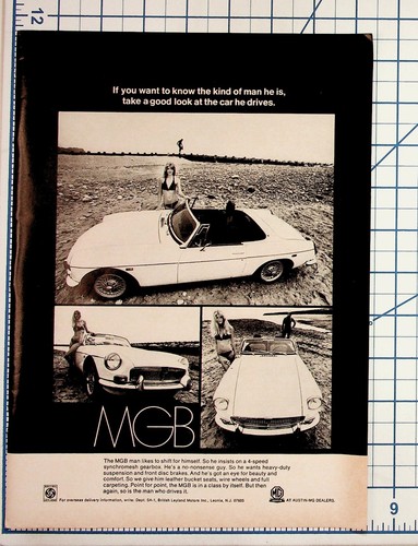 Vintage 1960s mgb convertible - 1960s,