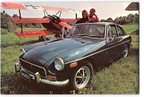1971 mgb sports car - mgb/gt,