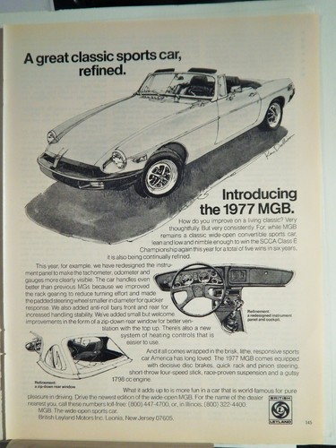 Mgb classic sports - mgb, car