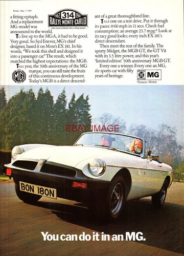 1975 mgb convertible - mgb, v8'