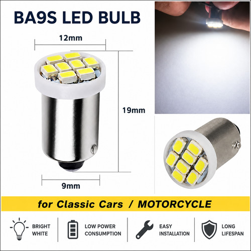 Ba9s classic car side light - 6v,