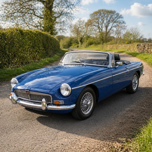 Mgb classic car - mg, wall