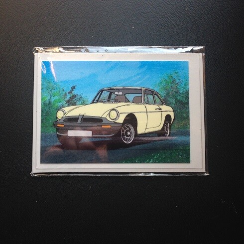Mgb clear plastic - mg,