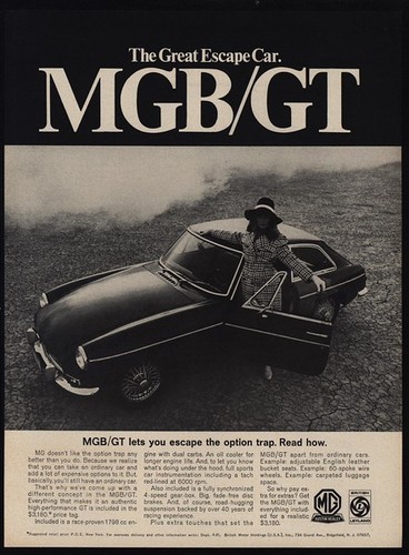 1968 mgb sports car - 1968,
