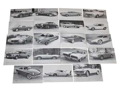 Lot vintage 1960s 70s car - 19,