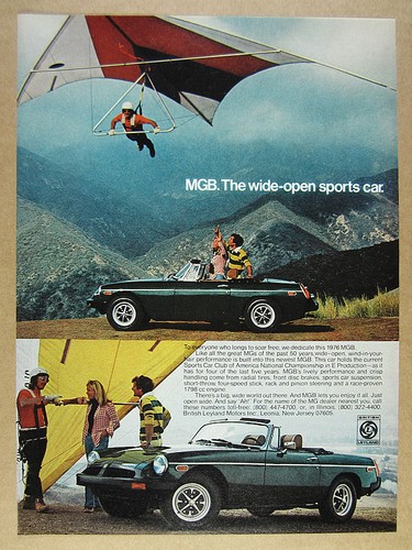 1976 mgb green - 1976, car