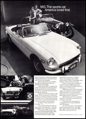 1972 mgb convertible - 1972,