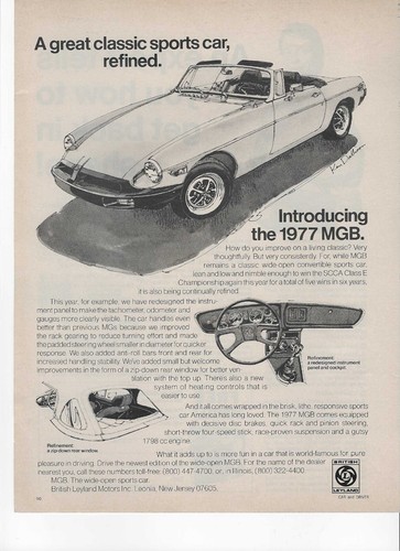 Original 1977 mgb vintage - 1977,