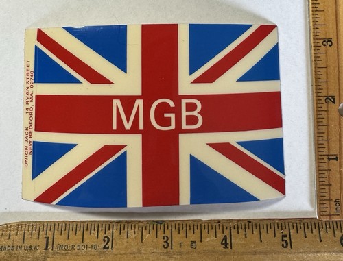 Vintage mgb union jack - vintage,